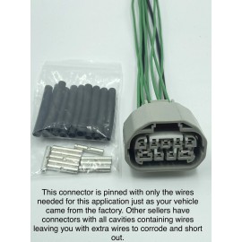 Unbranded NEUTRAL SAFETY SWITCH WIRE PLUG AUTOMATIC TRANSMISSION fits LEXUS IS300 TOYOTA