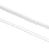 Double Rod Towel Rack Space Aluminum Rustproof Double Towel Bar