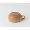 taffeta Round Soup Cup (Rubber Wood)