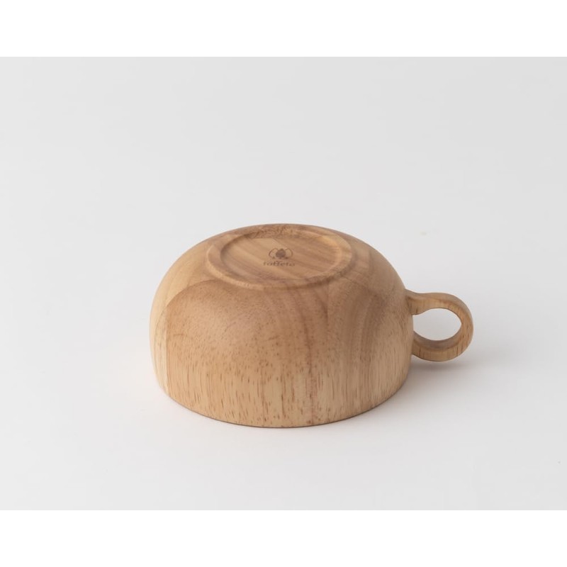 taffeta Round Soup Cup (Rubber Wood)
