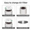 FCFMY 4 Packs AC400 True HEPA Replacement Filter Compatible with