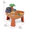 Step2 Dino Dig Sand and WaterTable, Kids Activity Sensory Playset,