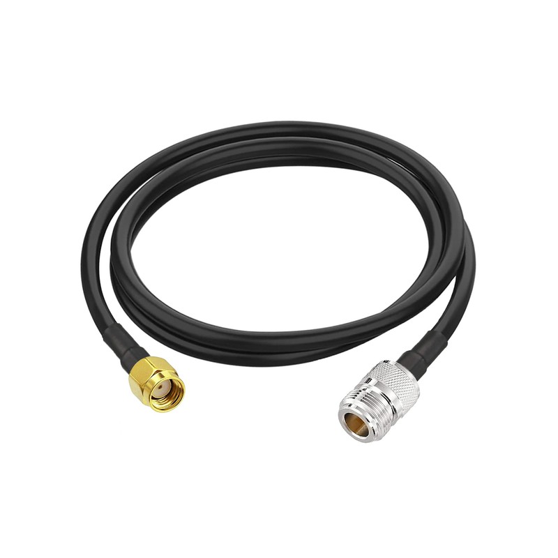 supmory N Female to RP-SMA Male RF Coax Cable RG58