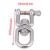 Swivel Stainless Steel Lifter Ball Bearing Swivel Shackle Heavy Duty