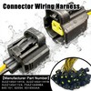 MecXora 89422-33030 Coolant Temperature Sensor with Connector Harness Compatible with