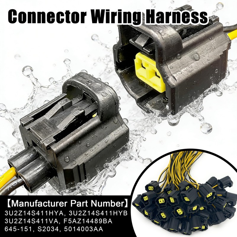 MecXora 89422-33030 Coolant Temperature Sensor with Connector Harness Compatible with