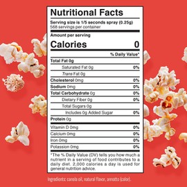 Winona Pure Popcorn Butter Theater Style, 5 Ounces (2 Pack)