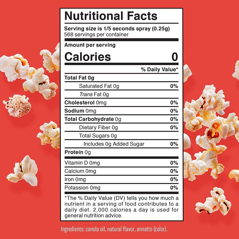 Winona Pure Popcorn Butter Theater Style, 5 Ounces (2 Pack)