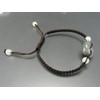 Ishigai AAA Jade, Genuine Jade, Round, Darker, Natural Stone, Hand-woven