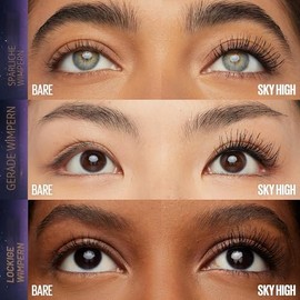 Sky High Washable Mascara with Volume, Cosmic Black, 0.24 ml