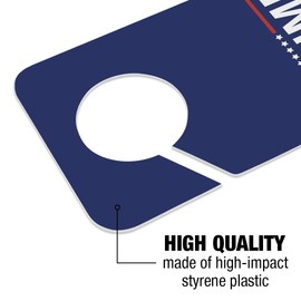 GRAPHICS & MORE Trump 2024 Plastic Door Knob Hanger Sign