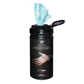 BlackDiamonds - Cleaning Cloths for Hands & Tools - 5 Effects - Cleans, Degreases, Protects, Removes Glue & Paint - Organic - No Water or Rinse - 80 Cloths