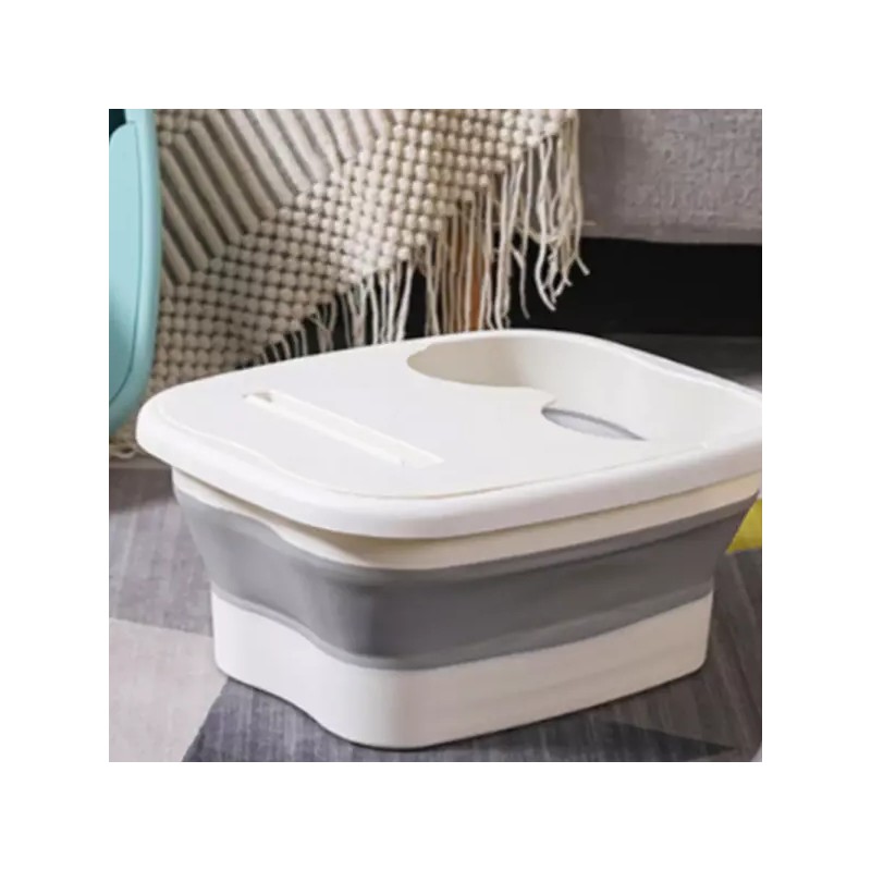 발 족욕 지압 찜질 통 마사지 프리미엄 접이식 Foot Spa