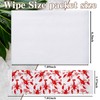 Siifert 250 Pcs BBQ Wet Wipes Individually Wrapped Pre Moistened