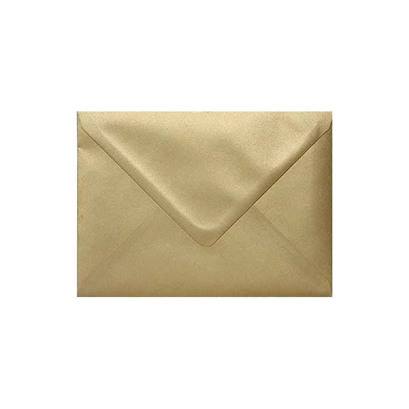 C6 / A6 Metallic Gold Envelopes x 25