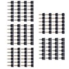 120Pcs High Heel Tip Caps TPU Polyurethane Iron Shoes Repairing