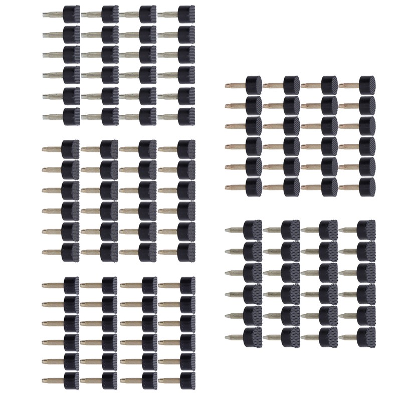 120Pcs High Heel Tip Caps TPU Polyurethane Iron Shoes Repairing
