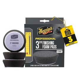 Meguiar's, Discos de Espuma de Acabado Profesional, 3", M3FFP3, 3pz