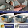 Alckijy Kintsugi Repair Kit Gold & Silver - 21 Piece