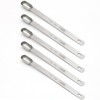 BERYLER 5PCS 1/4tsp (1.25ml) Single Measuring Spoon, Stainless Steel Long