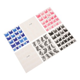 Baluue 6sheets French Style Nail Art Stickers of Manicure Decals for Unique Nail Designs for Parties and Daily Use Easy Application