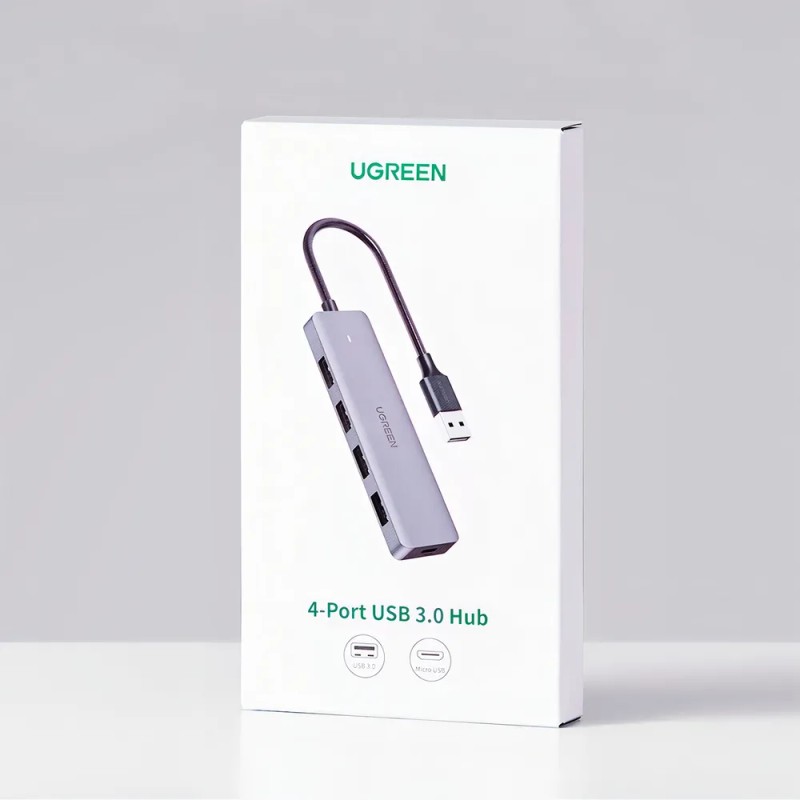HUB 4 en 1 UGREEN USB a 4 USB 3.0,