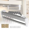 DBREAKS Extendable Clothes Rail for Pull-Out Clothes Hangers, Wardrobe Rail,