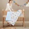 Leseogye 75x100cm Animal Themed Cot Blanket for Newborn, Toddler Blanket