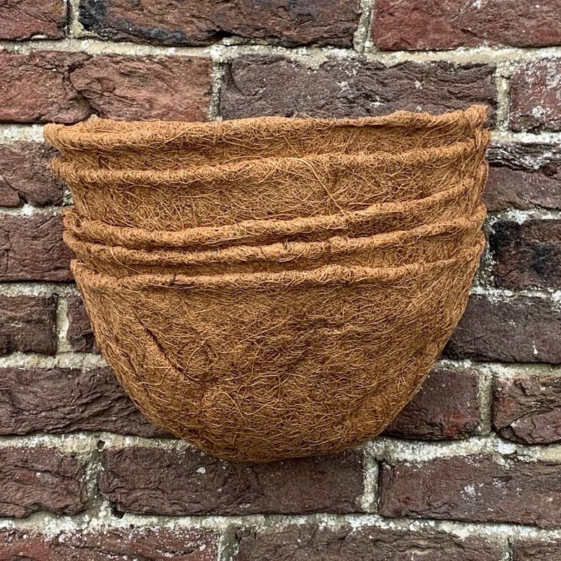 Selections Pack of 5 Coco Wall Basket Planter Liner (30cm)