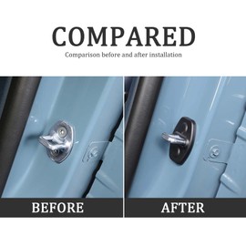 4pcs Car Door Lock Latches Cover for Ford Maverick 2022 2023 2024 Pickup Truck, Car Door Lock Protector Decor Accessories
