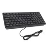 78 Key Ultra Slim Language Keyboard USB Wired Compact Keyboard
