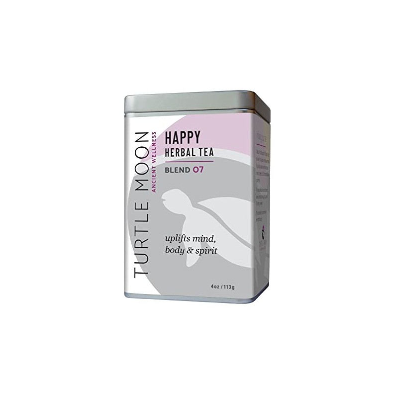 Happy Herbal Tea Blend: Loose-Leaf, Organic & Wildcrafted, Healing and