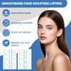 120 Stück Face Lifting Tape + 20 Unsichtbare Aufkleber +