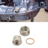 GXARTS 12mm Transmission Drain Plug Kit Steel Bung & Steel