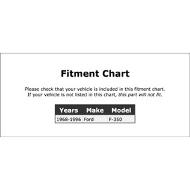 Front Automatic Transmission Seal Compatible With Ford F-350 1996 1995 1994 1993 1992 1991 1990 1989 1988 1987 1986 1985 1984 1983 1982 1981 1980 1979 1978 1977 1976 1975 1974 1973 1972 1971 P-442122