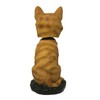 Animal Den Tabby Cat Bobblehead Figure Statue Gift for Car