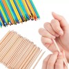 KFMX Palitos De Naranjo Para Uñas Cutículas De Colores 12