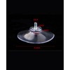 ieron 4 Pcs 53mm Sucker Cups, Large Round Plastic Threads