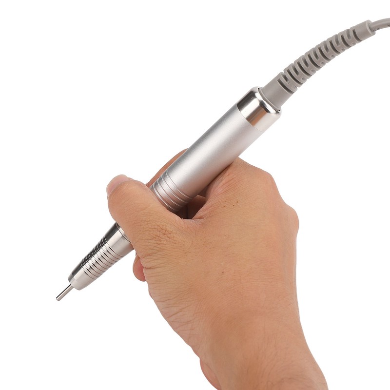 Black Rechargeable Electric Nail Drill Portable Nail Polish Machine Electric