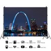 Pnylzzyxh St. Louis Arch Backdrop Missouri American World Famous Landmark