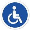 Disabled Sticker Wheelchair Car Sticker 9.5 x 9.5 cm Disabled