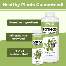 TPS NUTRIENTS Pothos Fertilizer for All Pothos Plants and Vines, Liquid Plant Food 8 oz (250mL)