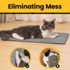 Conlun Cat Scratcher Mat,Natural Sisal Cat Scratch Pad with Hook&Loop