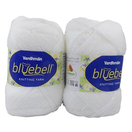 Wool Ball Hand Knitting Wool & Art Craft Soft Fingering Crochet Hook Yarn Needles Acrylic Knitting Yarn Thread Dyed Red Wool Ball Hand Knitting Yarn, 100 GM Each4 ply Wool Ball Hand Knitting Wool Set of 2 (White)