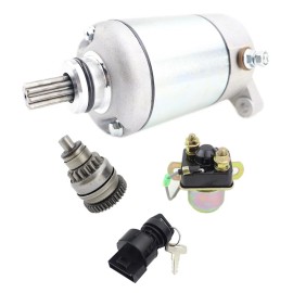 soarider For Polaris 2002 Magnum 500 Starter & Bendix & Relay & Key Switch