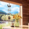 Gnome Wind Chimes for Outside with 6 Larger Bells -