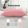 Rohi Microfibre Pink Pillowcases 4 Pack – Ultra Soft &