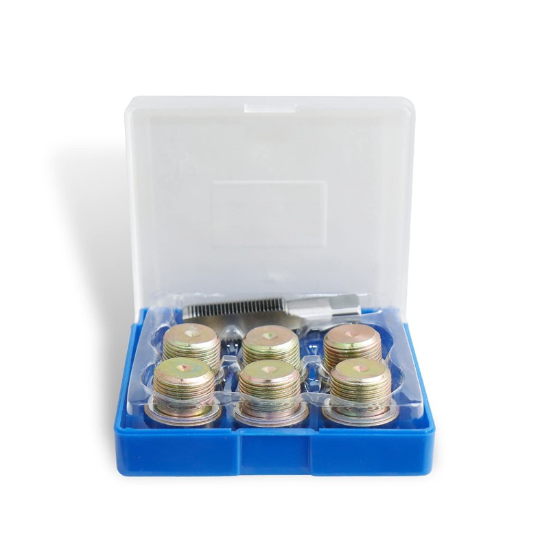 CCLIFE 13-Piece Oil Drain Plug Repair Kit M22 x 1.5