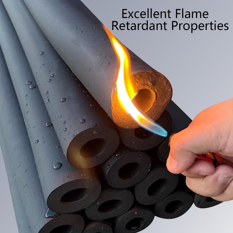 Pipe Insulation Foam Diameter 25 mm Pipe Insulation Pipe Black