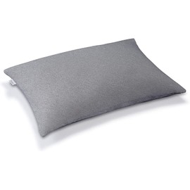 Tempur 73008695 Pillow Cover Gray Smooth Pillowcase Approx. 27.6 x 19.7 inches (70 x 50 cm), Smooth, Antibacterial, Deodorizing, Stretchable Pillow Cover